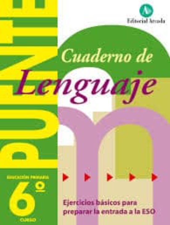 Cuaderno Lenguaje 6 Primaria Puente