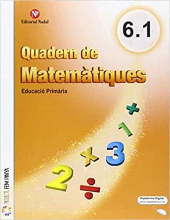 Quaderns Matematiques 6º Educación Primaria Fem Pinya