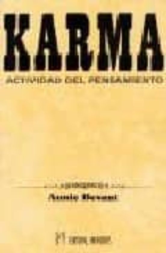Karma: Actividad Del Pensamiento