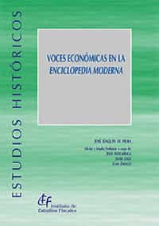 Voces Económicas En La Enciclopedia Moderna
