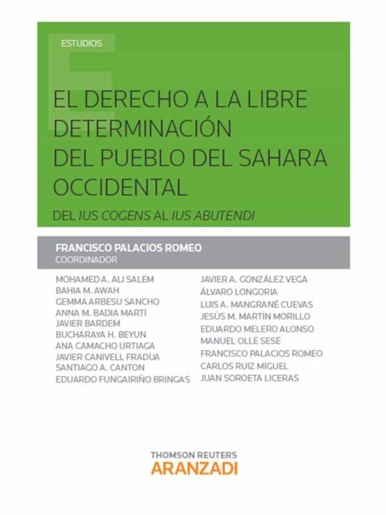El Derecho A La Libre Determinación Del Pueblo Del Sahara Occidental D