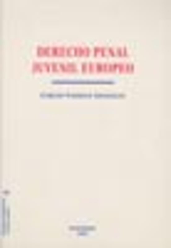 Derecho Penal Juvenil Europeo