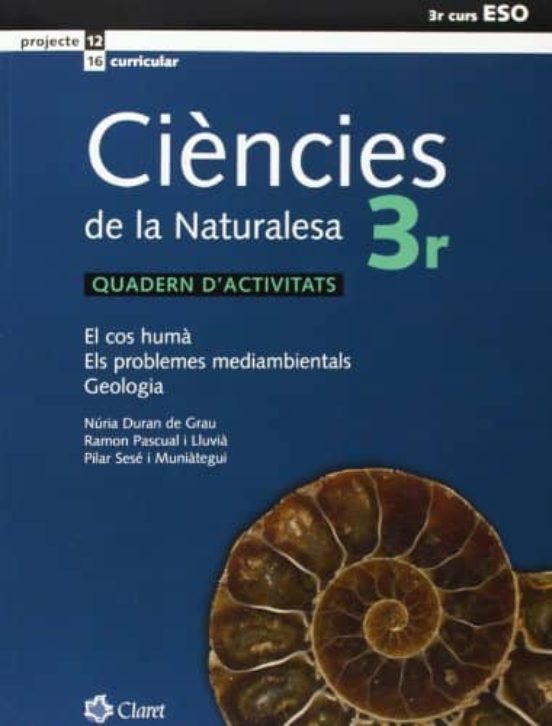 Quadern Activitats Ciencies Naturalesa 3r Eso