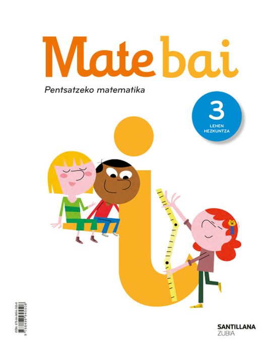 Matematicas 3º Educacion Primaria Pensar Practica Ed. 2019 Euskera
