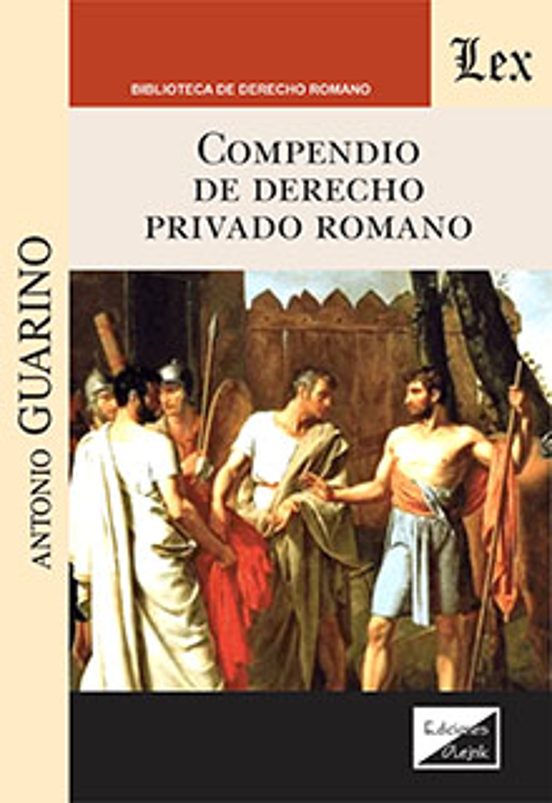 Compendio De Derecho Privado Romano