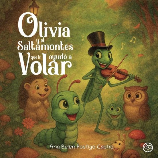 Olivia y el saltamontes que le ayudó a volar
