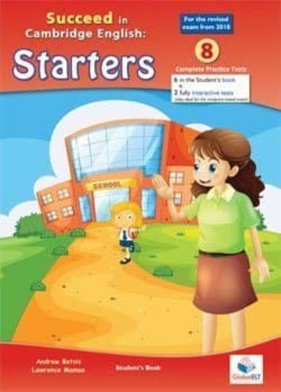 Succeed In Starters-2018 Format-8 Tests - Sb + Cd
