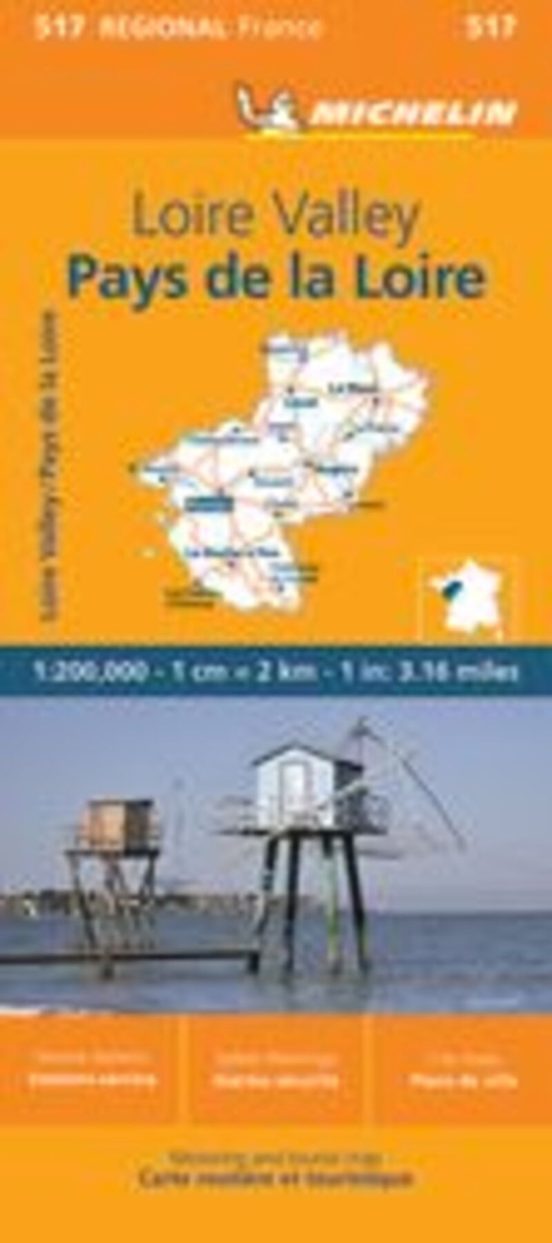 Mapa Regional Pays De La Loire 10517