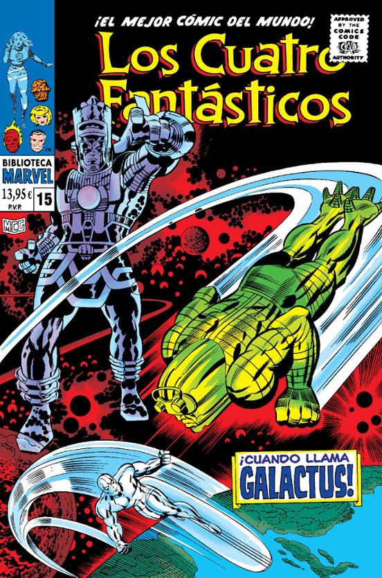 Biblioteca Marvel Los 4 Fantásticos 15 Bm 90