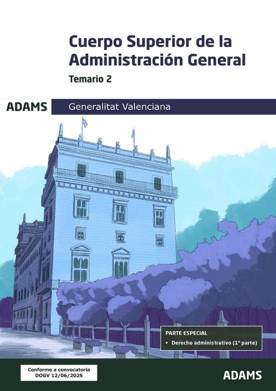 Temario 2 Cuerpo Superior De Administración De La Generalitat Valenciana