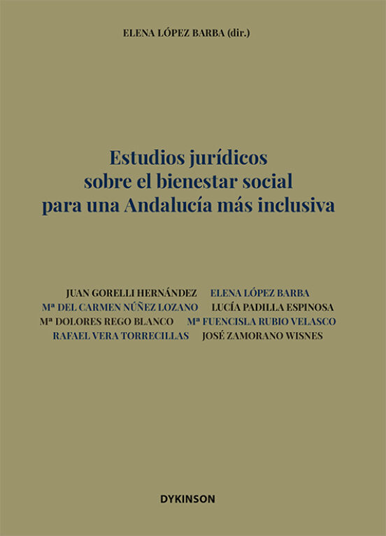 Estudios Jurídicos Sobre El Bienestar Social Para Una Andalucía Más Inclusiva