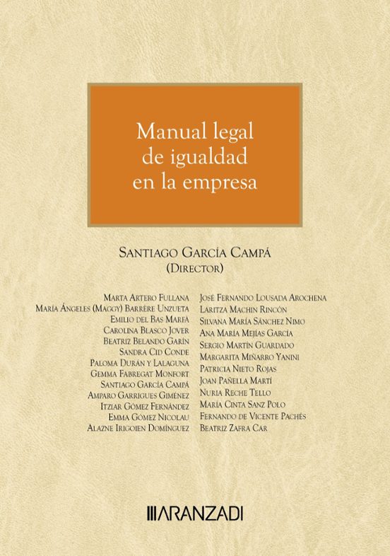 Manual Legal De Igualdad En La Empresa