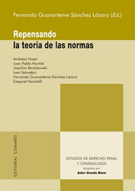 Repensando La Teoría De Las Normas