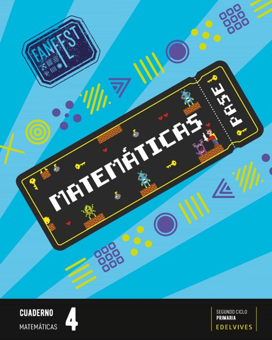 Matemáticas 4º Educacion Primaria Proyecto Fanfest Línea 2 Cuaderno