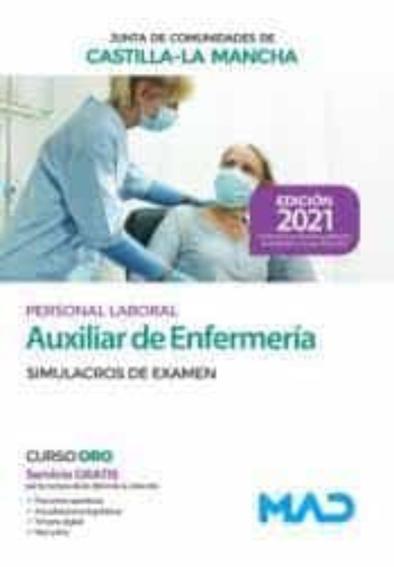 Auxiliar De Enfermería . Simulacros De Examen