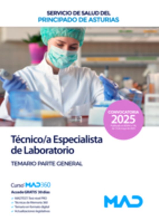 Técnico/a Especialista De Laboratorio. Temario Parte General. Servicio