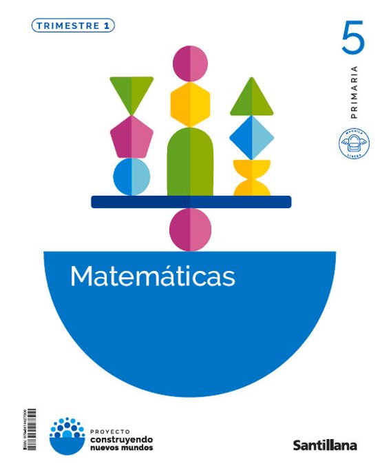 Matemáticas 5º Primaria Mochila Ligera