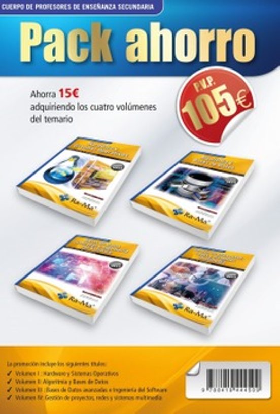 Pack Ahorro - Profesores De Enseñanza Secundaria. Informática