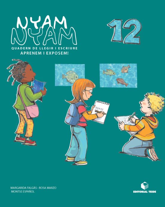 Nyam-nyam Quadern 12 Llegir Escriure Infantil Catala