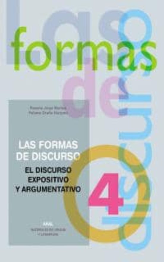 Las Formas De Discurso. El Discurso Expositivo Y Argumentativo