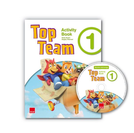 Top Team 1 1º Educacion Primaria Wb Ed 2014 Mec