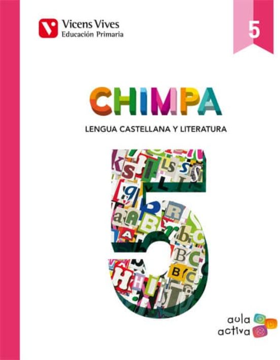 Chimpa 5º Primaria Lengua Castellana. Libro 1 2 y 3 Aula Activa Illes