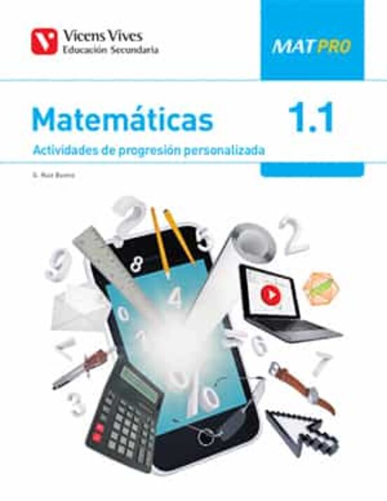 Mat Pro. Matemáticas 1º ESO Actividaddes de Progresion Personaliz Ada