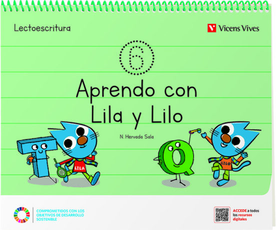 Aprendo Con Lila Y Lilo Cuaderno 6