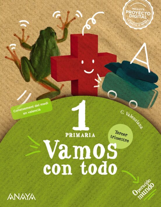 Vamos con Todo 1º Educacion Primaria Tercer Trimestre Operación Mundo