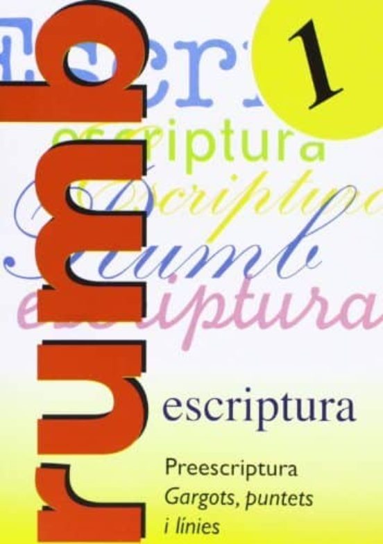 Escritura Rumbo 2000 Nº 1 Preescriptura Gargots Puntets
