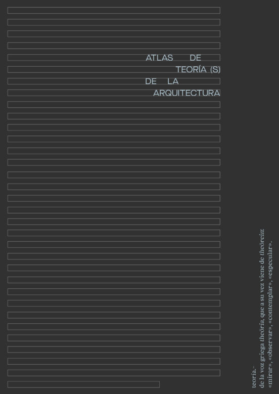 Atlas De Teoría De La Arquitectura