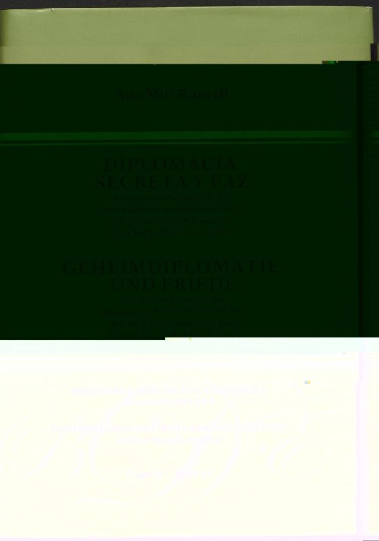 Diplomacia secreta y paz II