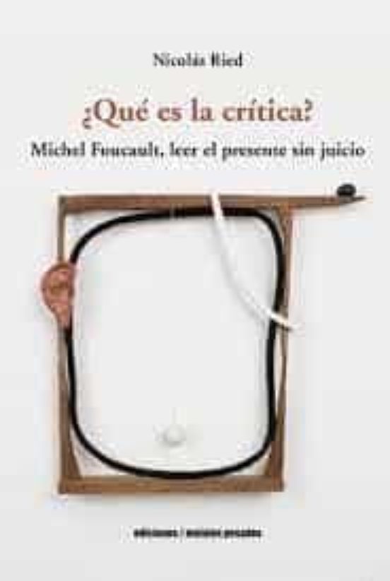 ¿que Es La Critica?