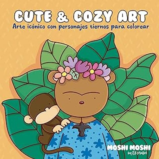 Cute & Cozy Arte. Escenas Relajantes Para Colorear