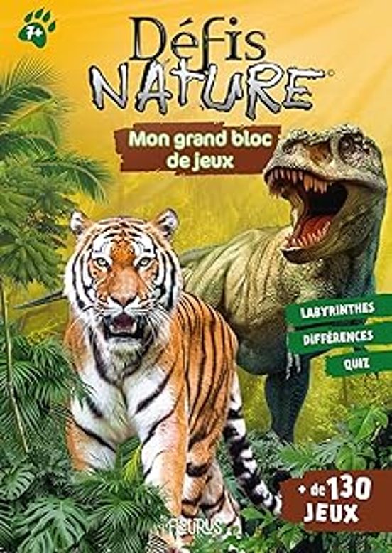 Mon Grand Bloc De Jeux : Defis Nature