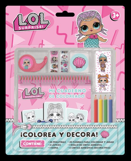 ¡colorea Y Decora! L.o.l. Surprise!