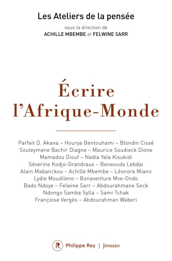 Ecrire L Afrique-monde