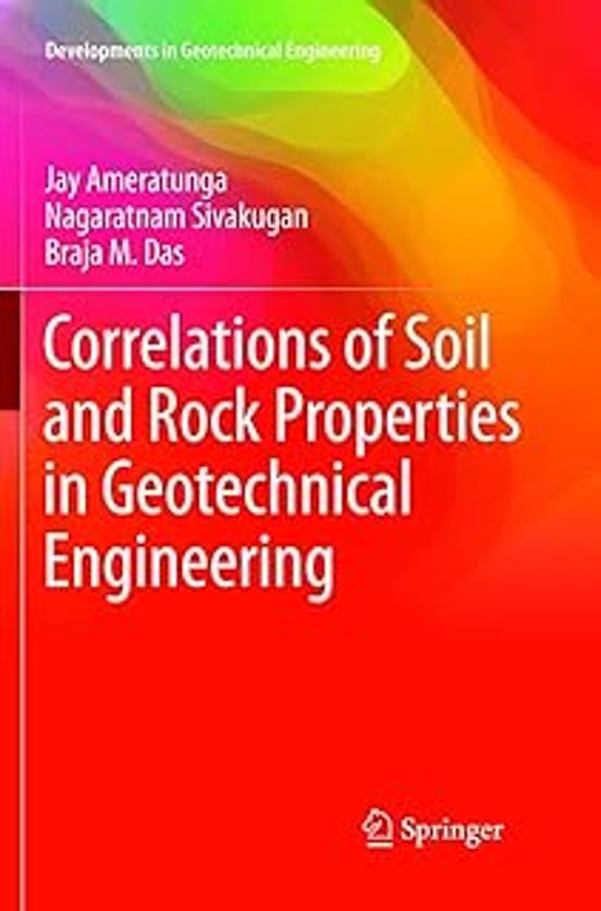 Correlations Of Soil And Rock Properties In Geotechnical Engineering