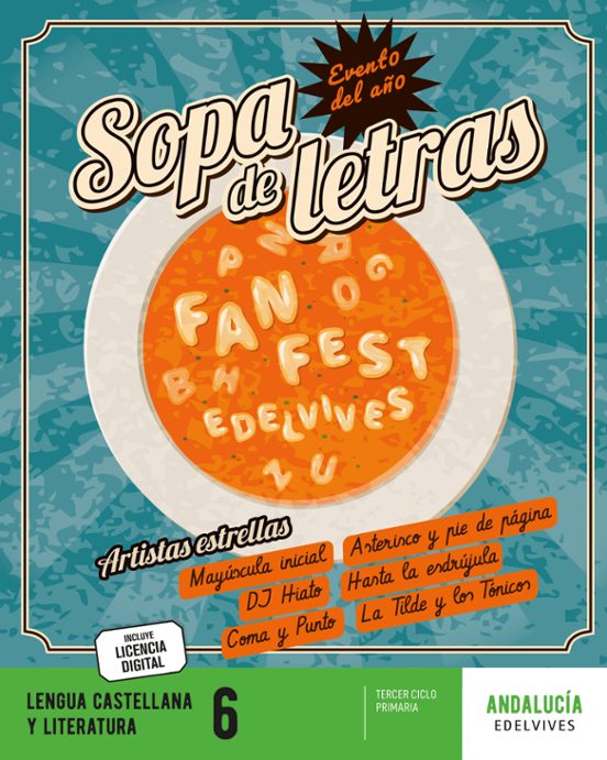 Lengua Castellana y Literatura 6º Educacion Primaria Proyecto Fanfest