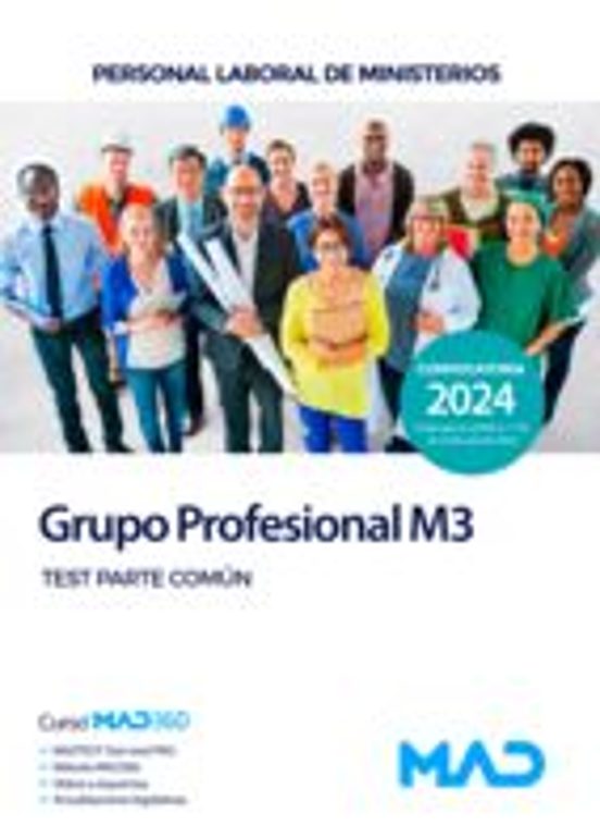 Grupo Profesional M3. Personal Laboral De Ministerios. Test Parte Comú
