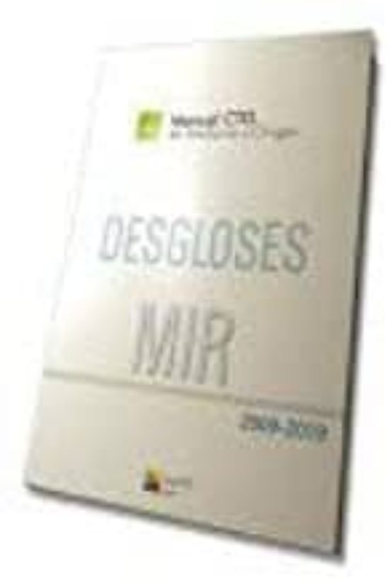 Manual CTO De Desgloses MIR 2009-2019