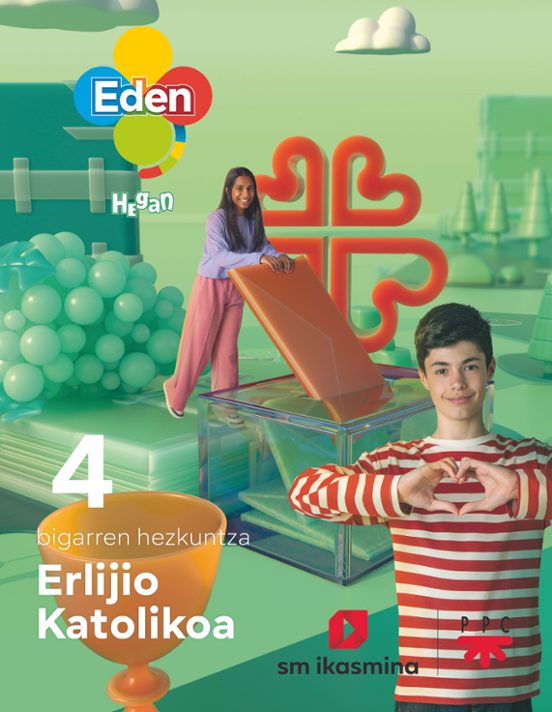 Erlijio Katolikoa 4º Lehen Hezkuntza Eden Ed 2023 Pais Vasco