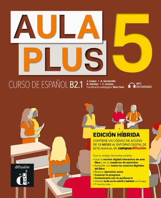 Aula Plus 5. Ed. híbrida. Libro del alumno