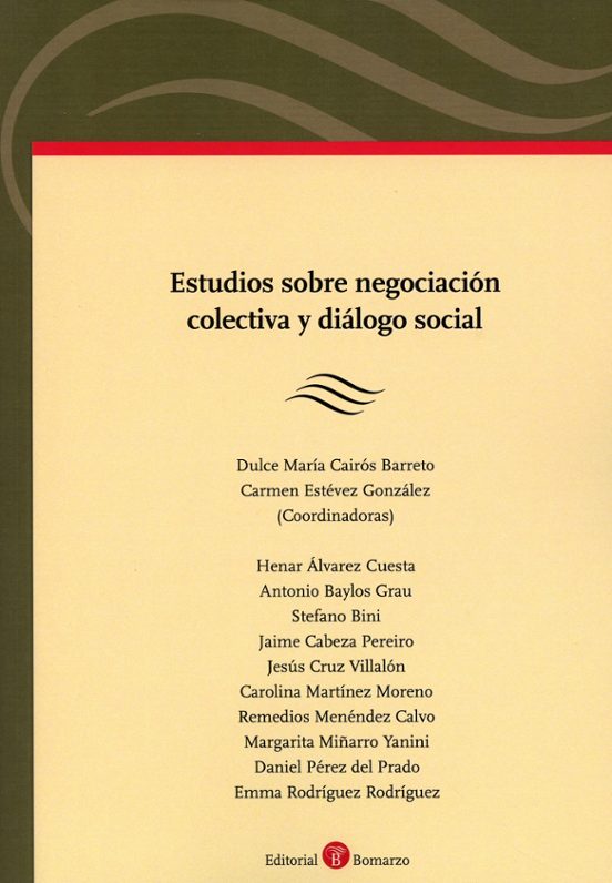 Estudios Sobre Negociación Colectiva Y Diálogo Social