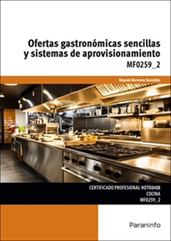 Ofertas Gastronómicas Sencillas y Sistemas de Aprovisi Onam