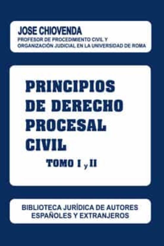Principios De Derecho Procesal Civil