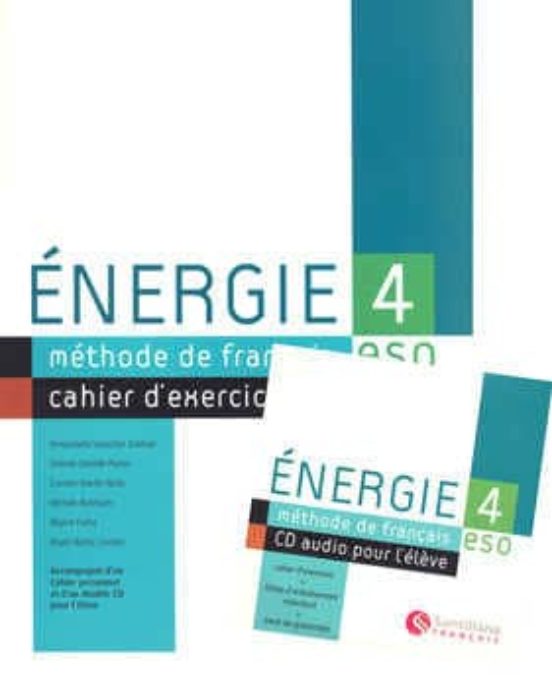 Energie 4: Exercices + Cuaderno + Cd