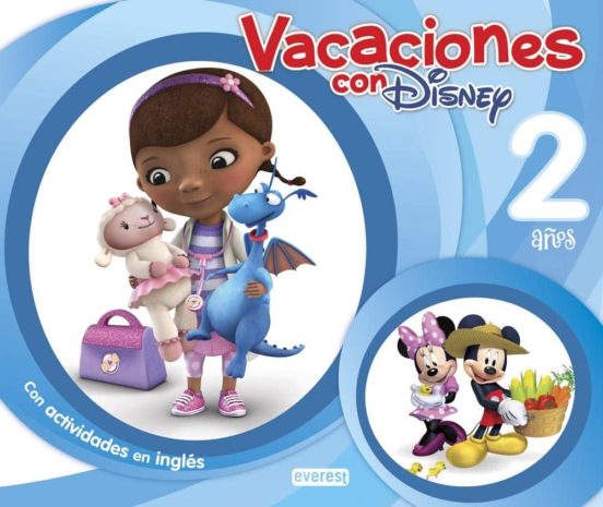 Vacaciones Con Disney 2 Años Con Actividades En Ingles