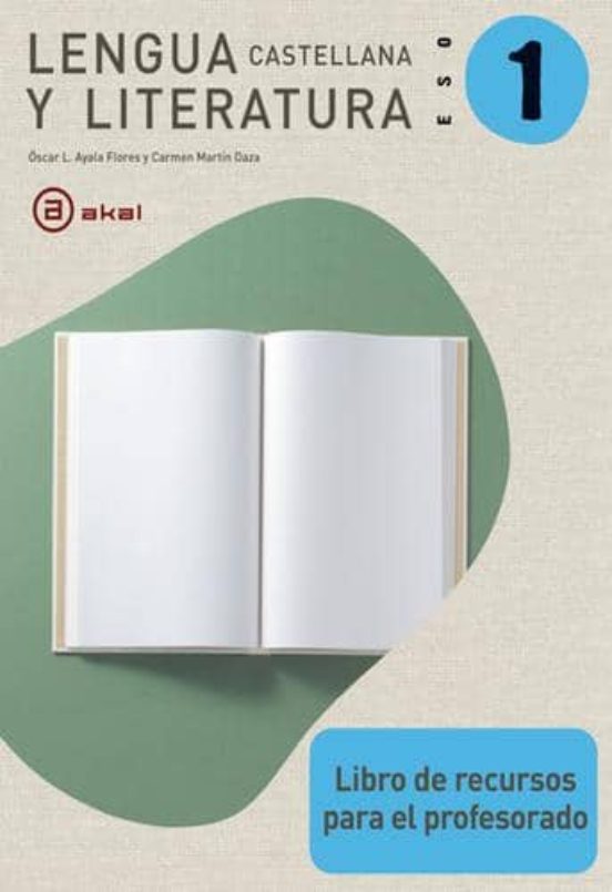 Lengua Castellana Y Literatura 12 Recursos Profesor 1º Eso