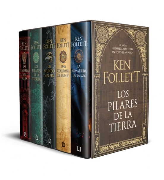 Estuche Los Pilares de la Tierra
